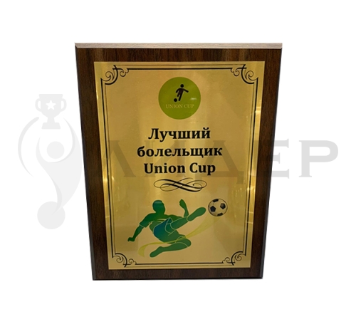 Плакетка (наградная доска) формат А4 с термопереносом