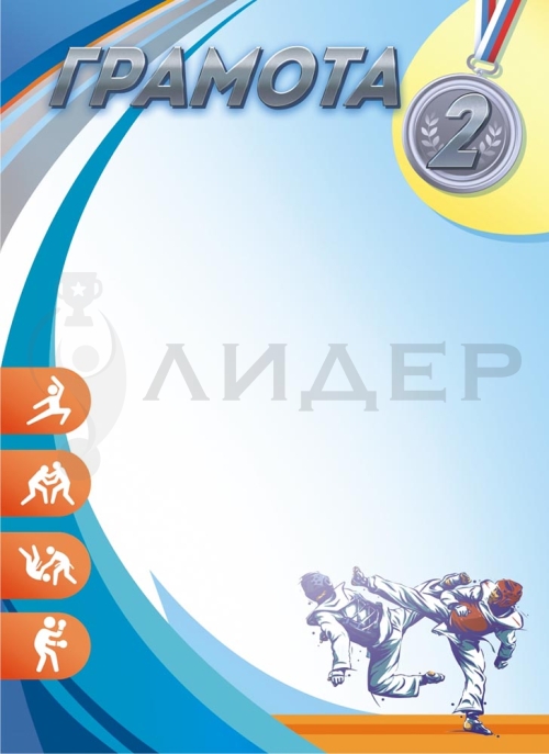 Грамота ОГ-1439 (Спортивные единоборства 2 место)